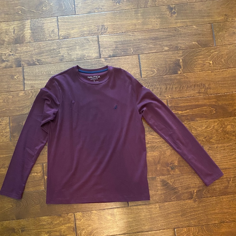 Men's Nautica CREWNECK LONG SLEEVE TEE